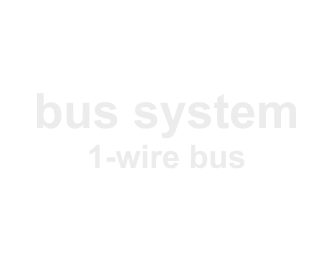 The 1-wire industrial bus has been around since the end of the 1980s => proven technology. Nevertheless, the bus is highly modern.
We have extended the existing bus with a plug and play layer and applied for a patent for this => Auto-E-Connect.